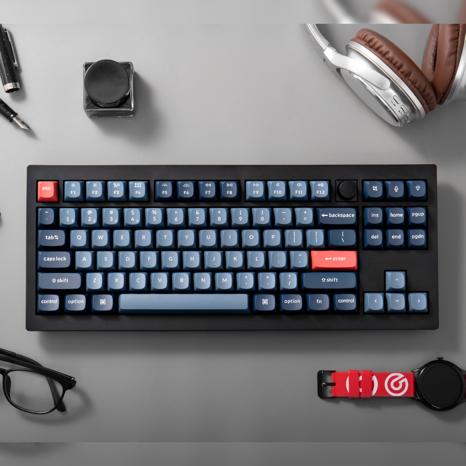 Keychron V3 Max 80% Wireless Mechanical Keyboard (Banana Switch) - Carbon Black - Stellar Technologies