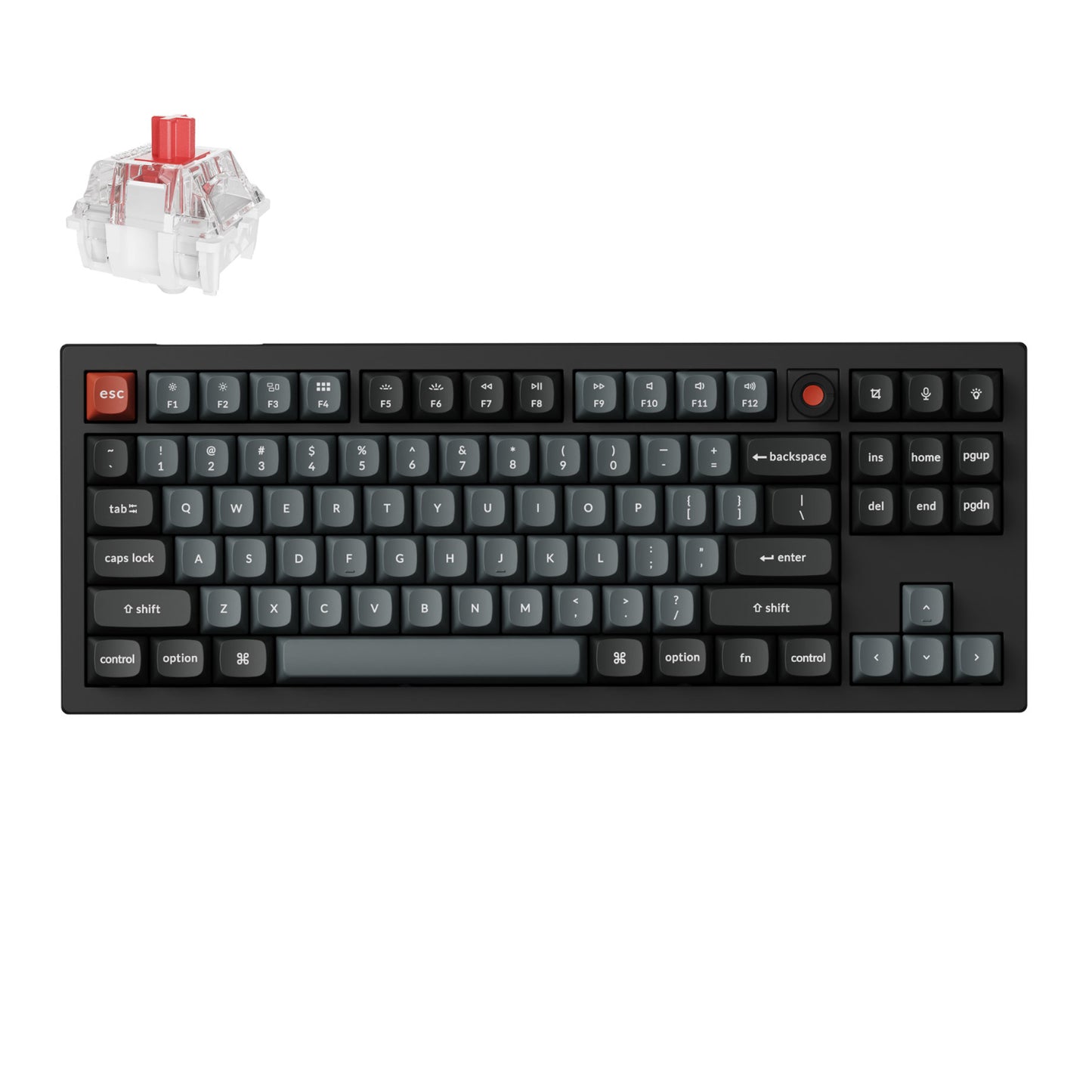 Keychron V3 Ultra Hot-Swap RGB Wireless Keyboard - Black - Stellar Technologies