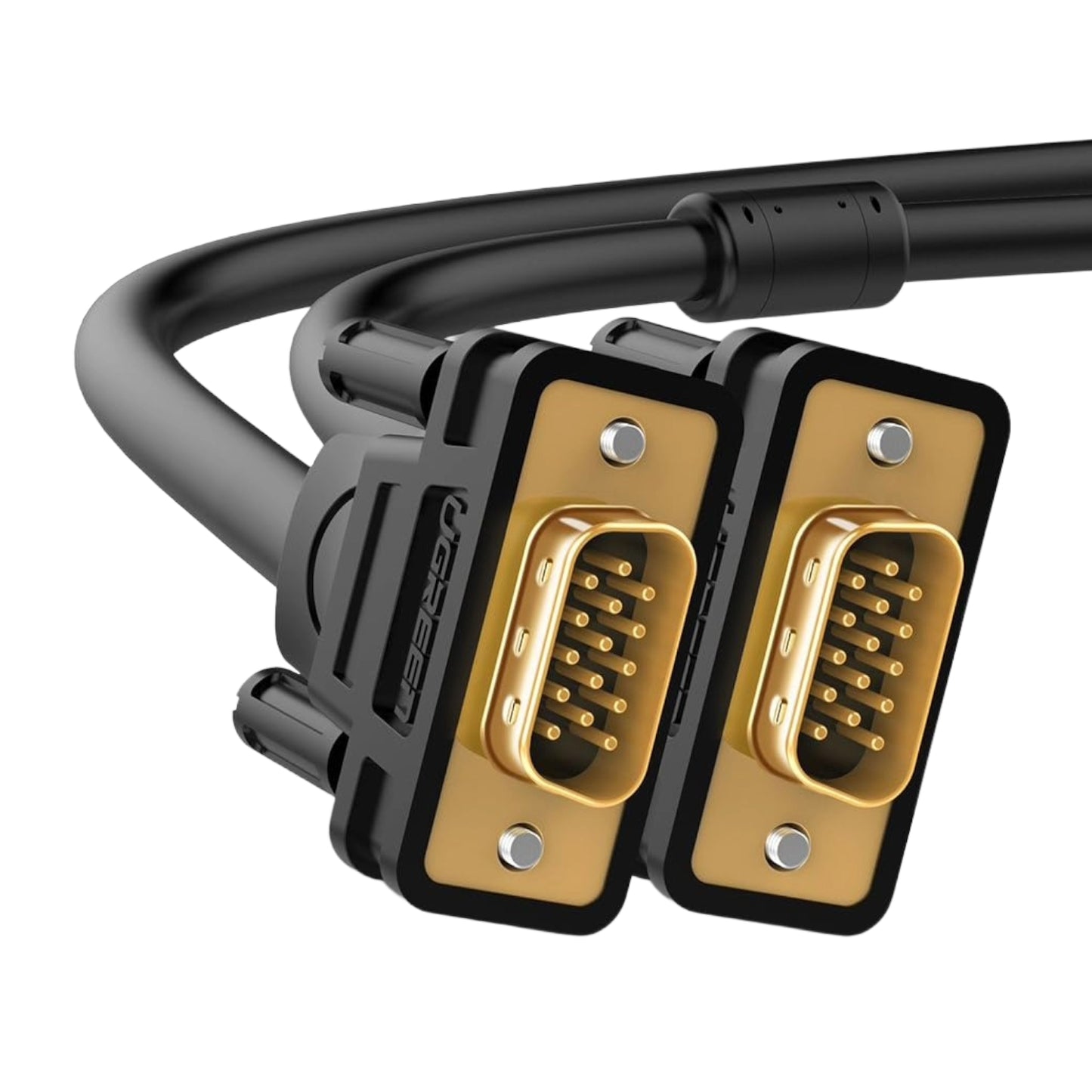 UGREEN VGA Male to Male Cable 5m 1080p -Black - Stellar Technologies
