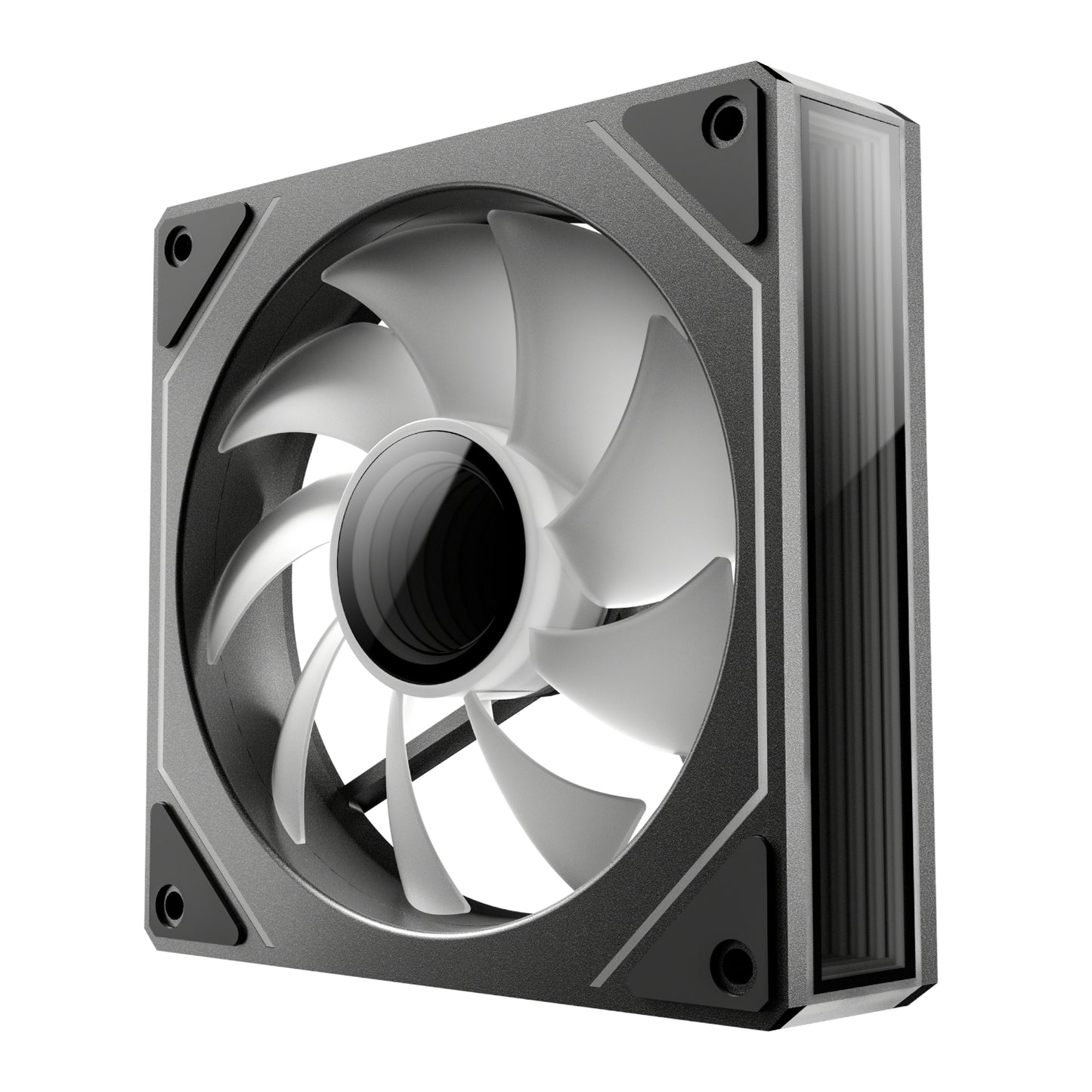 Antec VISION PWM 120mm ARGB Infinity Mirror Case Fan 3 Pack Black - Stellar Technologies