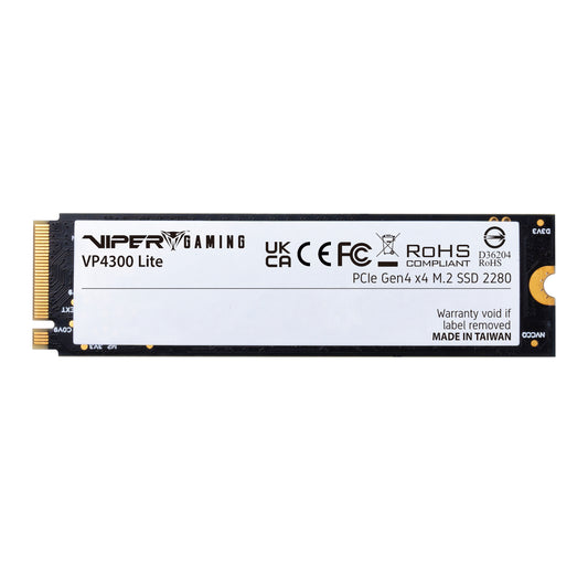 Patriot Viper VP4300 Lite 2TB Gen 4 M.2 PCIe NVMe SSD - Stellar Technologies