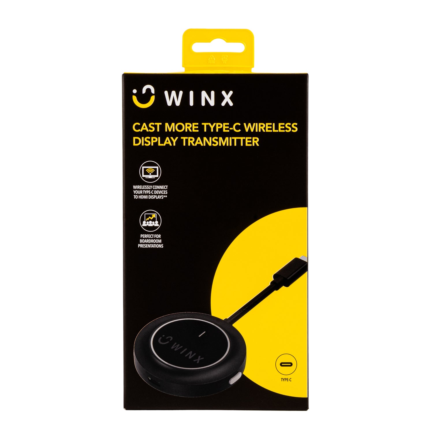 WINX CAST More Type-C Wireless Display Transmitter - Stellar Technologies