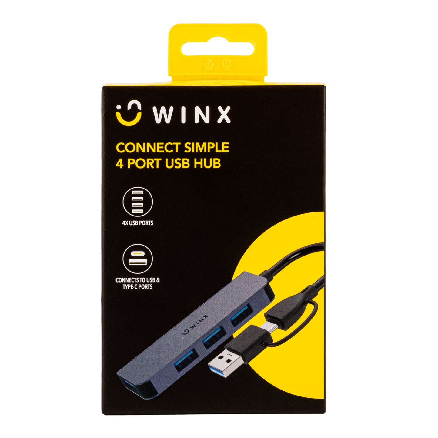 WINX CONNECT Simple USB/Type-C Hub - Stellar Technologies