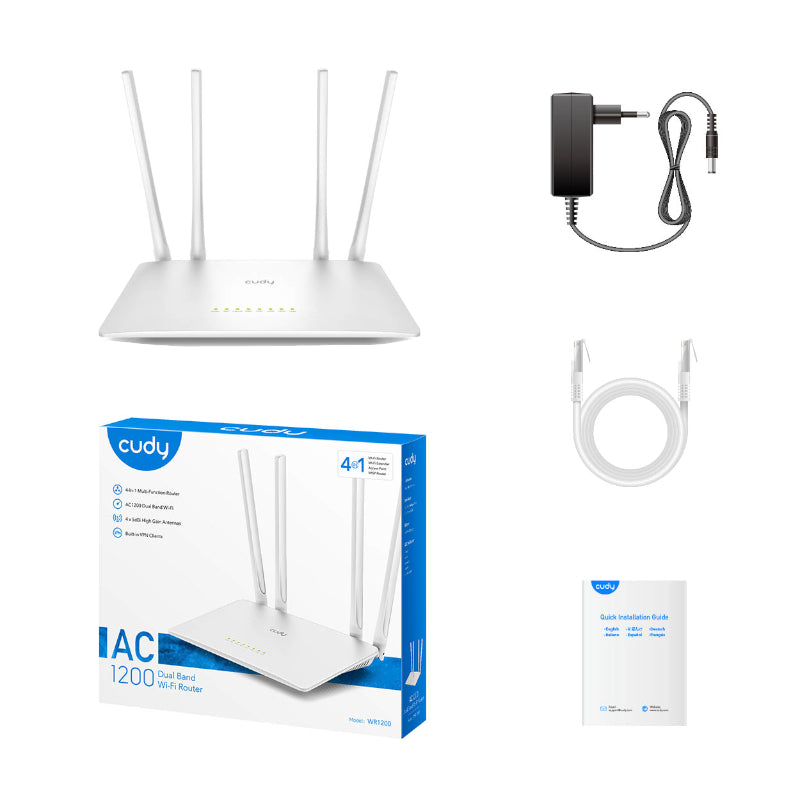 Cudy AC1200 Wi-Fi Router - Stellar Technologies