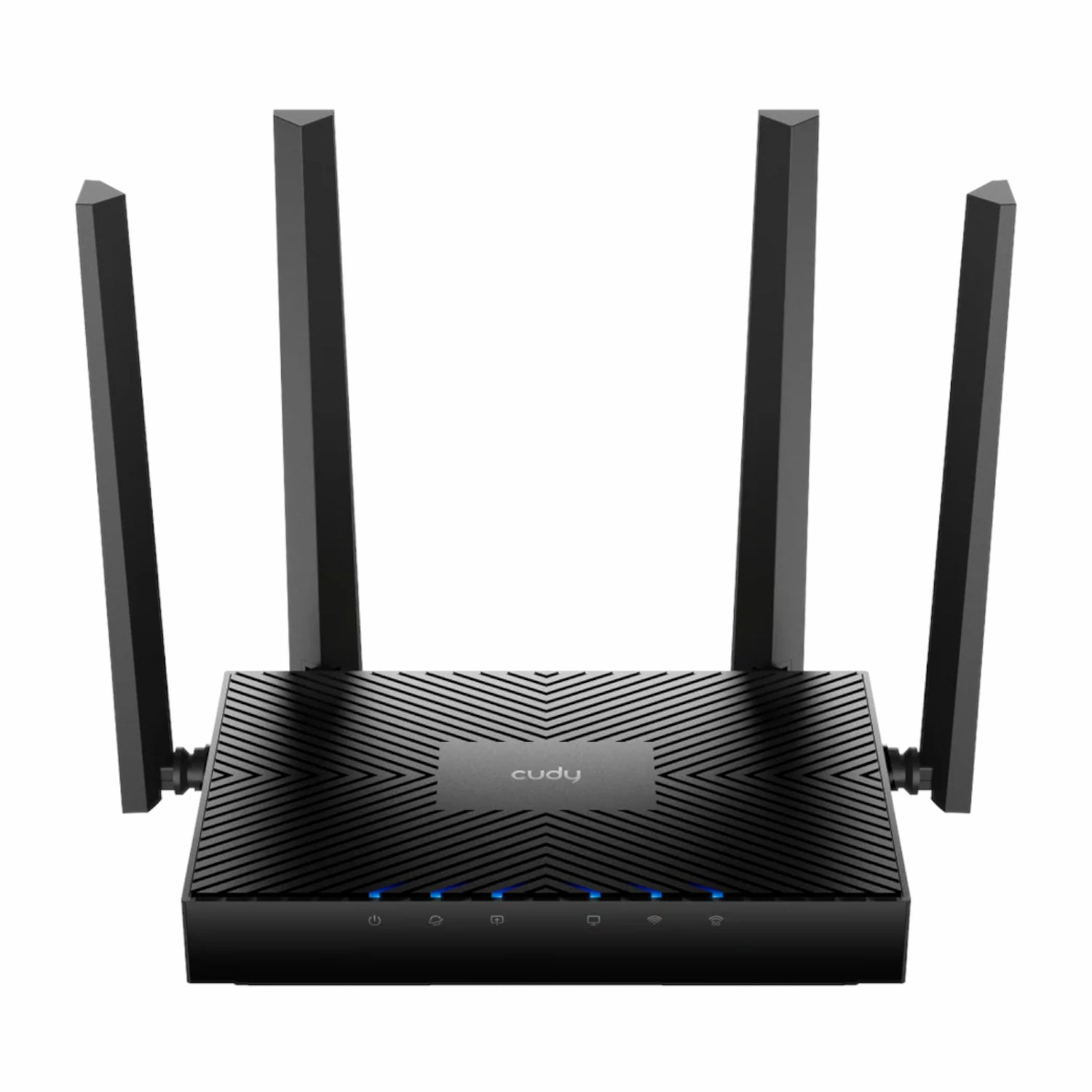 Cudy AX3000 5-Port Gigabit Dual-Band Wi-Fi 6 Mesh Router - Black - Stellar Technologies