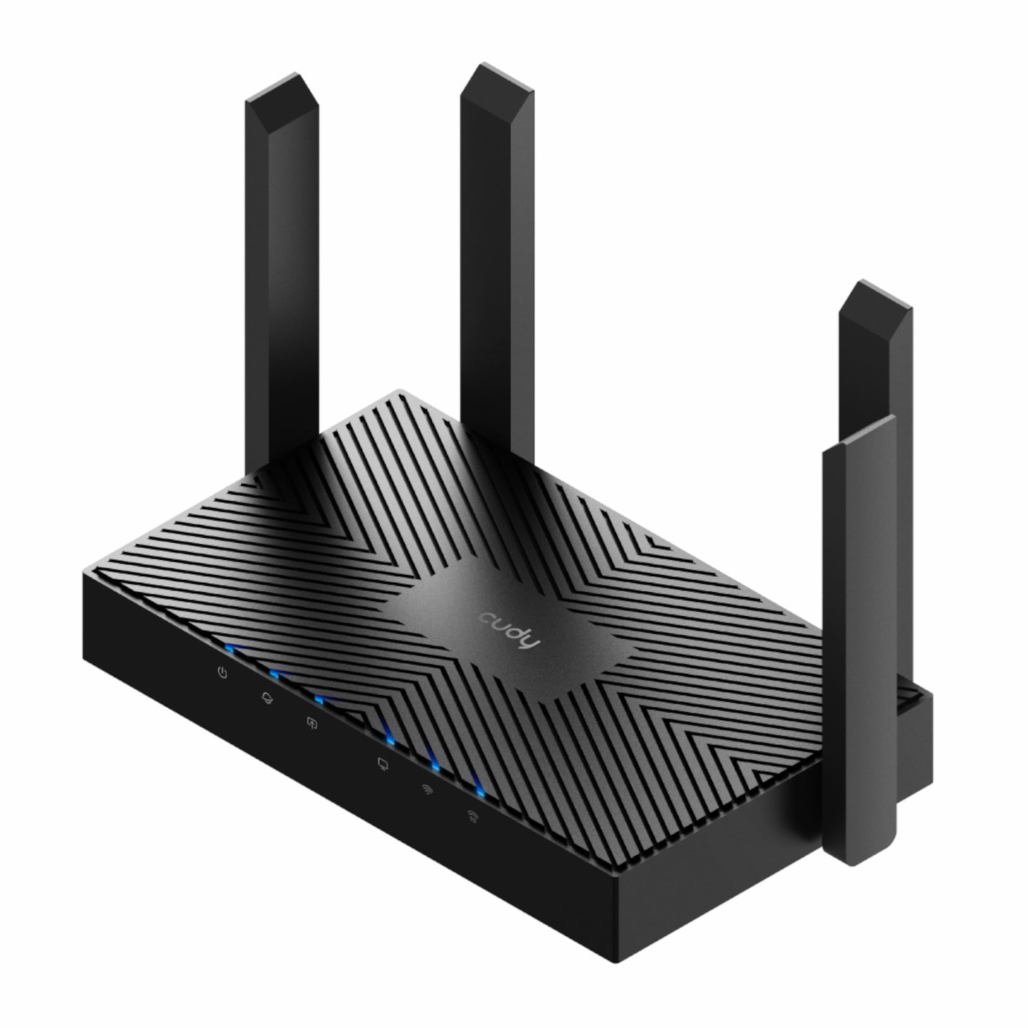 Cudy AX3000 5-Port Gigabit Dual-Band Wi-Fi 6 Mesh Router - Black - Stellar Technologies
