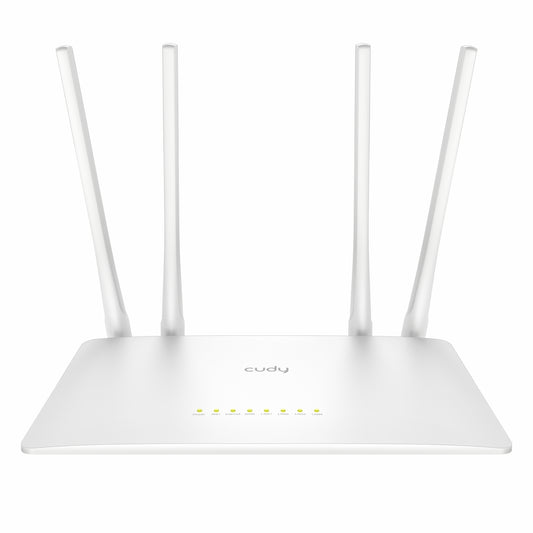 Cudy WR300S 300Mbps 5-Port Wi-Fi 4 Router - White - Stellar Technologies