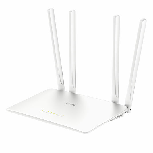 Cudy WR300S 300Mbps 5-Port Wi-Fi 4 Router - White - Stellar Technologies