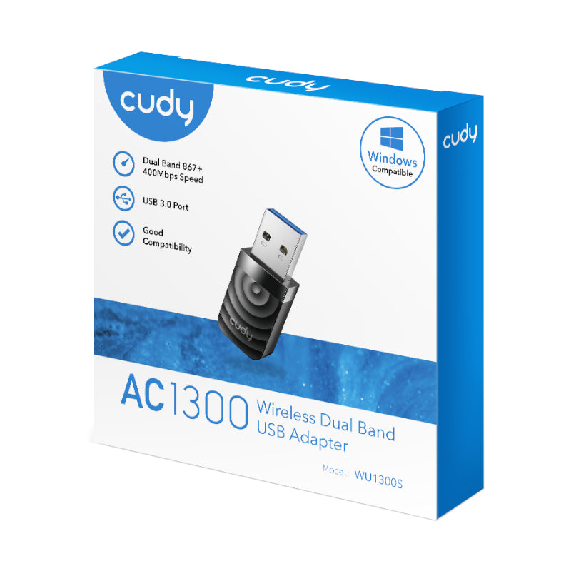 Cudy 1300Mbps High Gain WiFi USB3.0 Adapter - Stellar Technologies