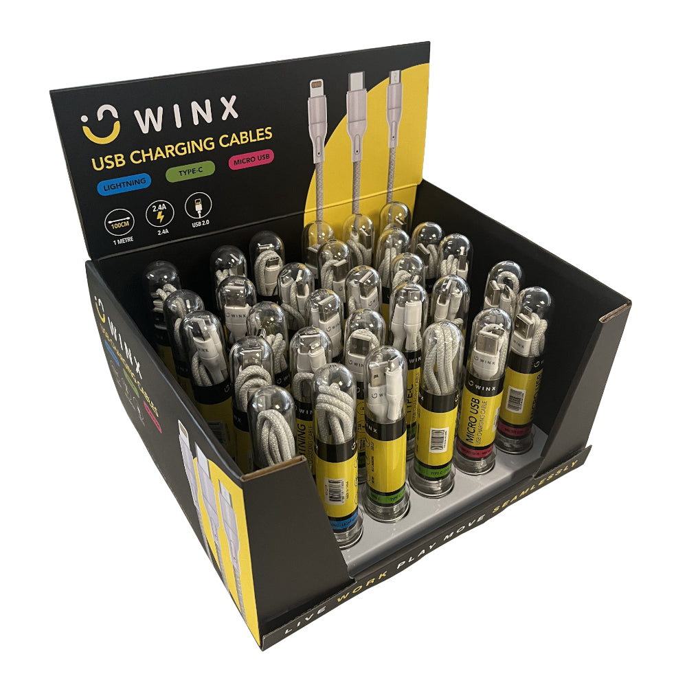 WINX USB Charging Cables - Stellar Technologies