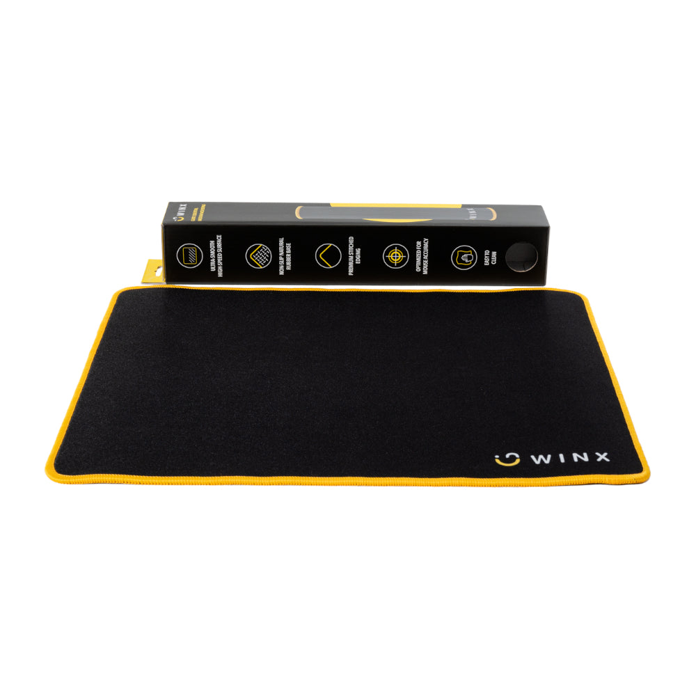 WINX GLIDE Black Medium Mouse Pad - Stellar Technologies