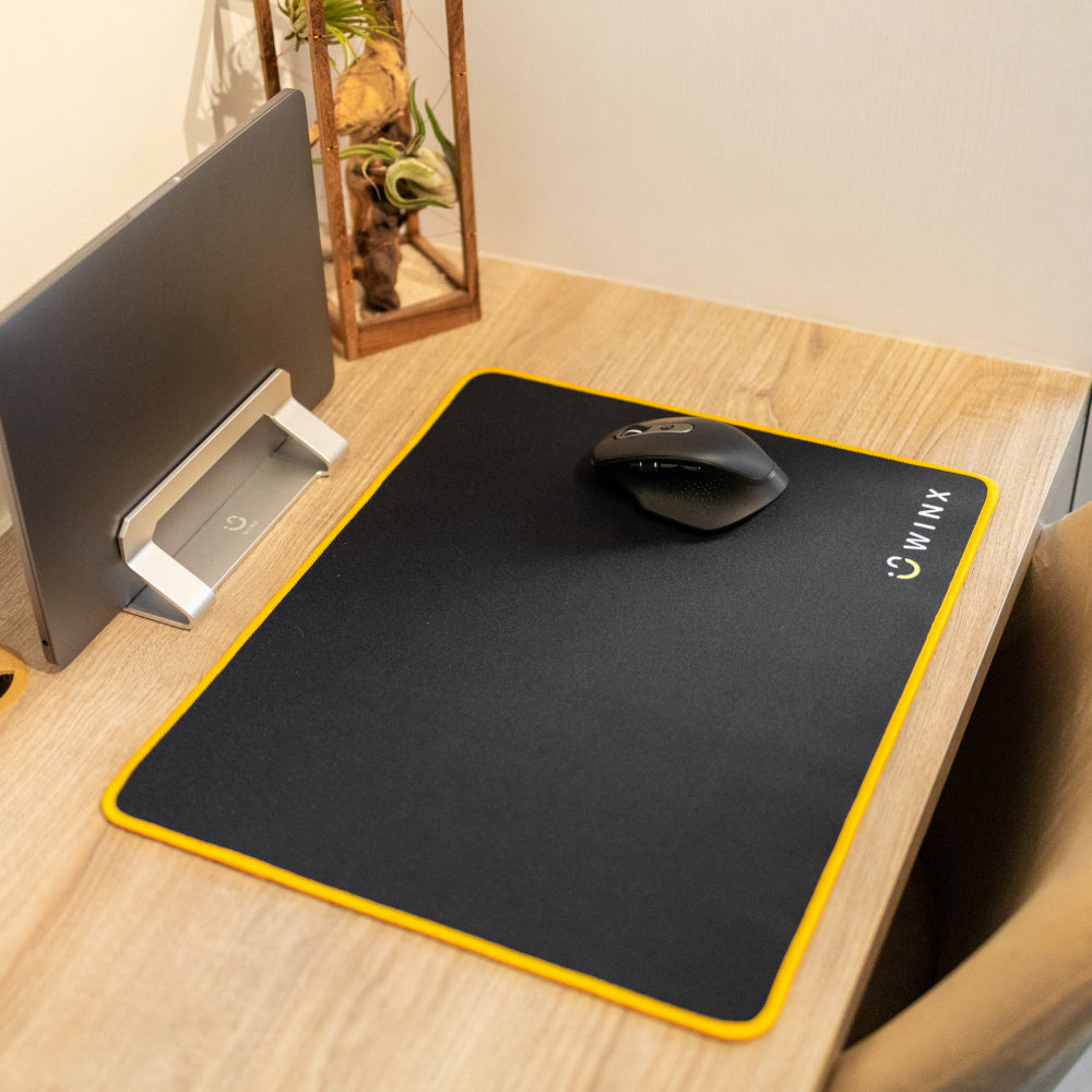 WINX GLIDE Black Medium Mouse Pad - Stellar Technologies
