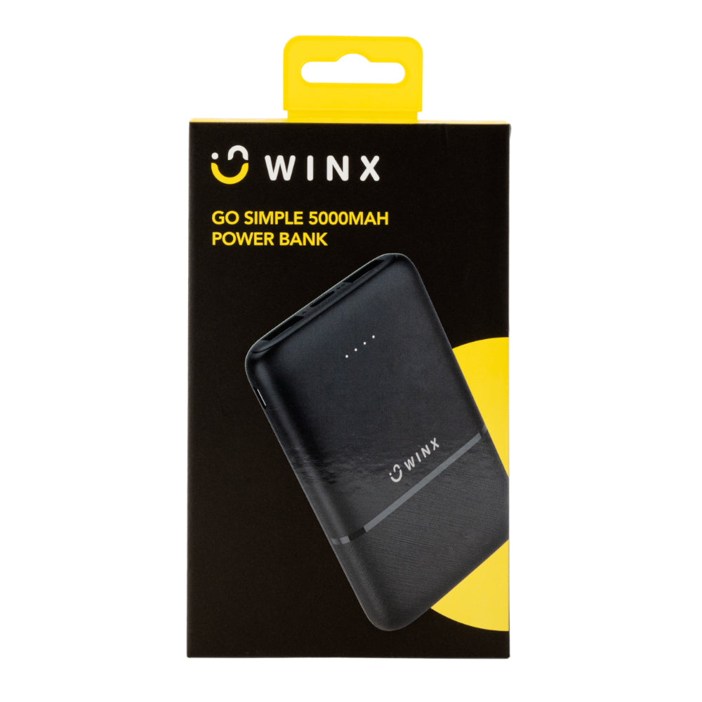 WINX GO Simple 5000mAh Power Bank - Stellar Technologies