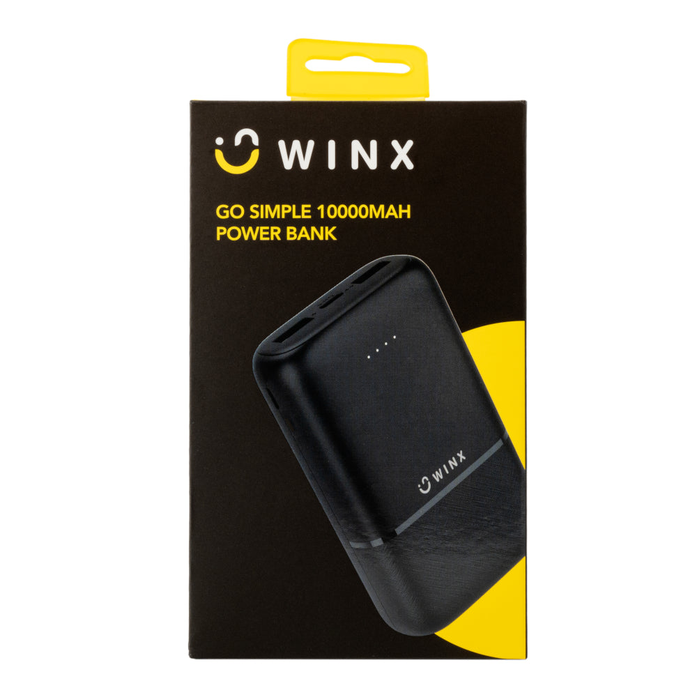WINX GO Simple 10000mAh Power Bank - Stellar Technologies