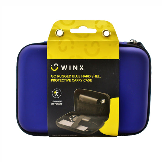Winx Go Rugged Hardshell Protective Carry Case - Blue - Stellar Technologies