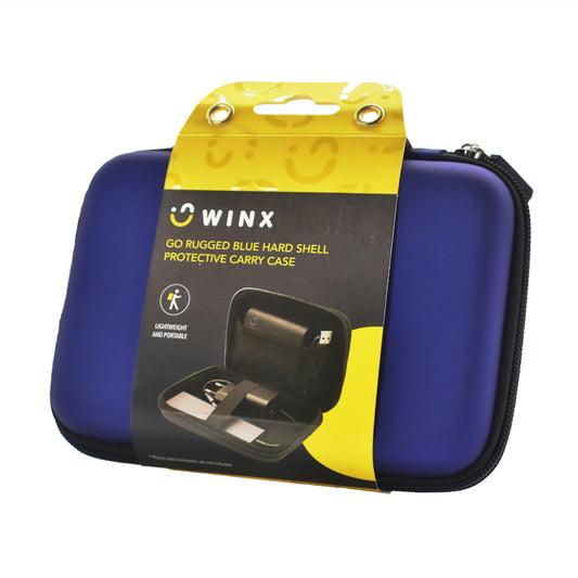 Winx Go Rugged Hardshell Protective Carry Case - Blue - Stellar Technologies