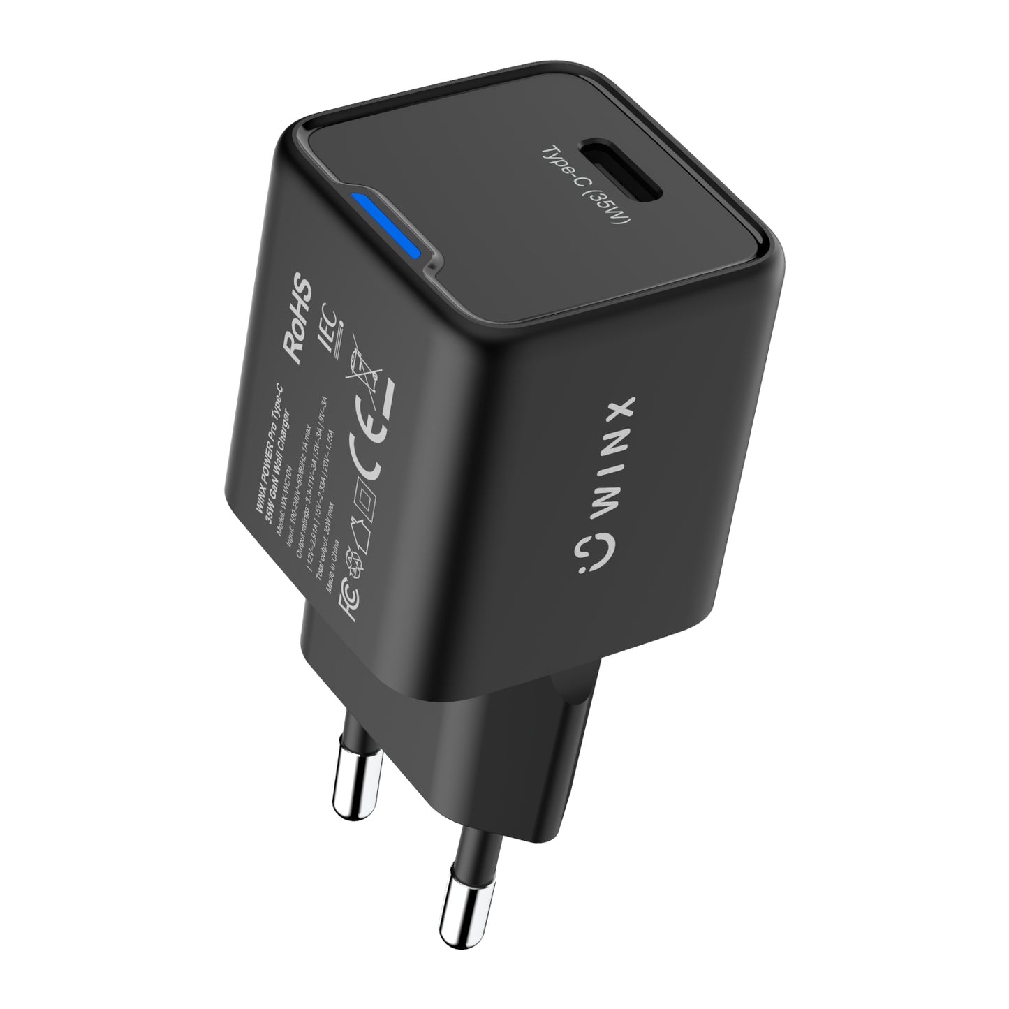 WINX POWER Fast Type-C 35W GaN Wall Charger - Stellar Technologies