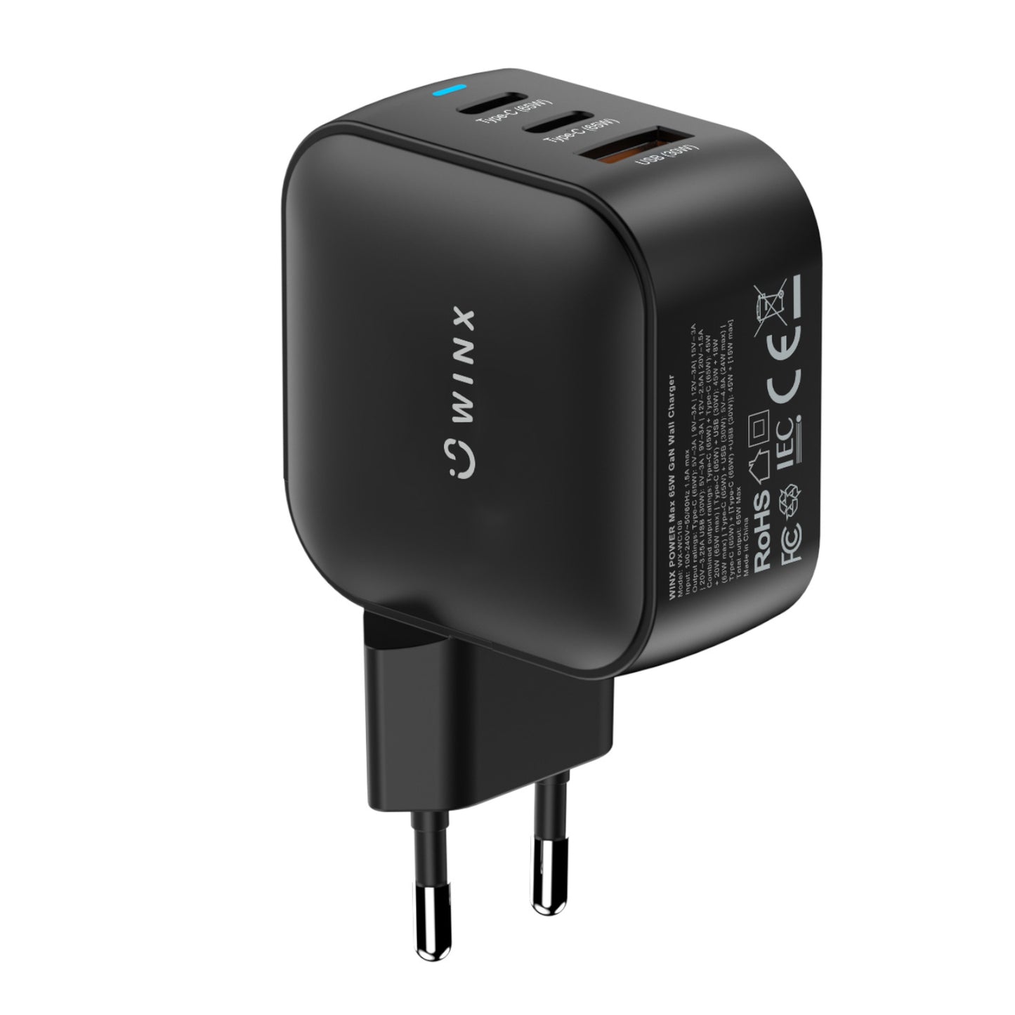 WINX POWER Max 65W GaN Wall Charger - Stellar Technologies
