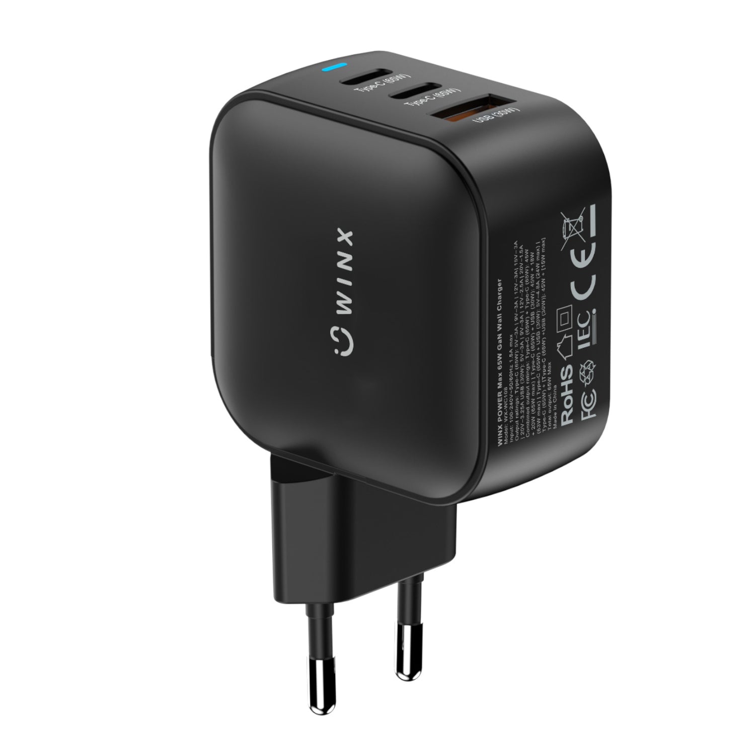 WINX POWER Max 65W GaN Wall Charger - Stellar Technologies