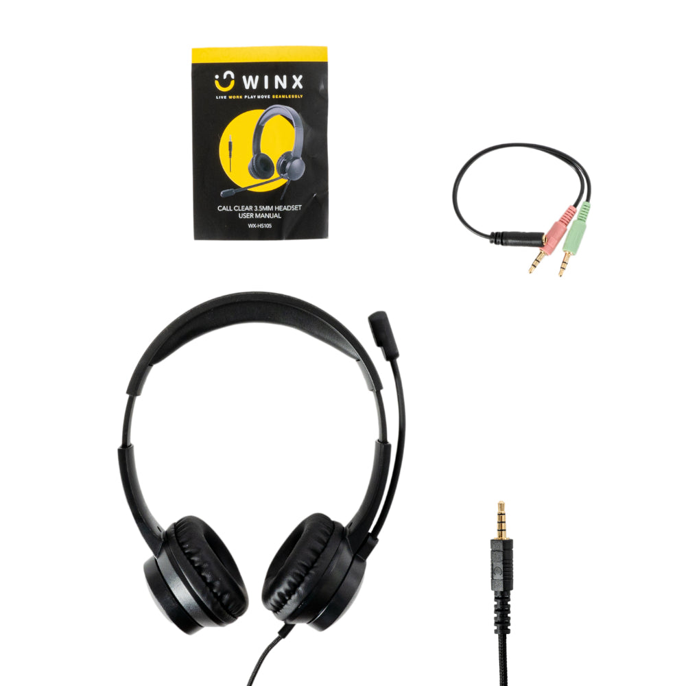 WINX CALL Clear 3.5mm Headset - Stellar Technologies