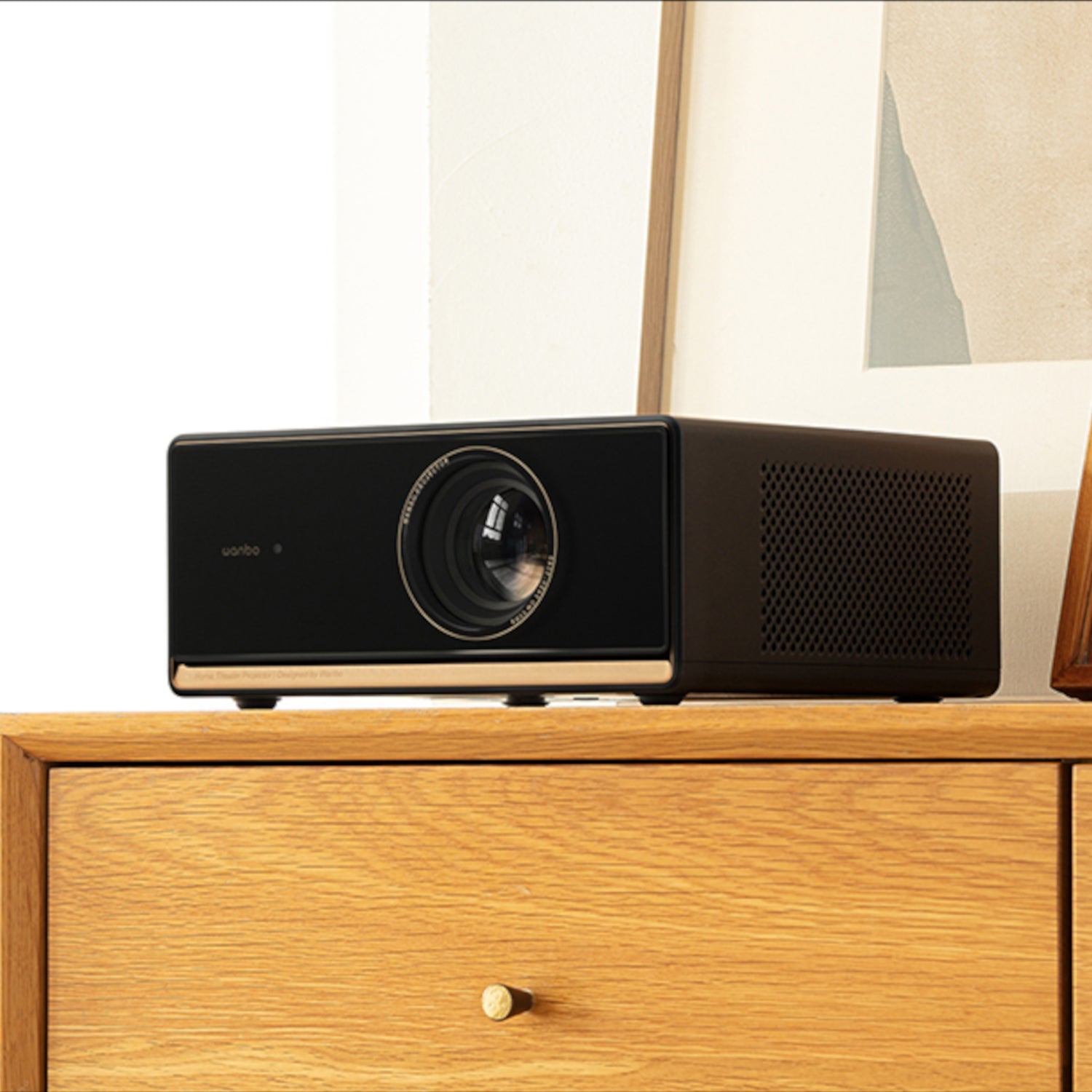 WANBO X5 Pro Full HD Smart Projector (1080p, 1100 ANSI Lumens, Android TV, ASA 3.0, 5GHz Wi-Fi - Stellar Technologies