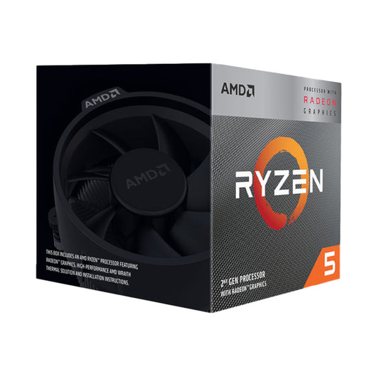 AMD Ryzen 5 3400G 4-Core 3.7GHz AM4 CPU - Stellar Technologies