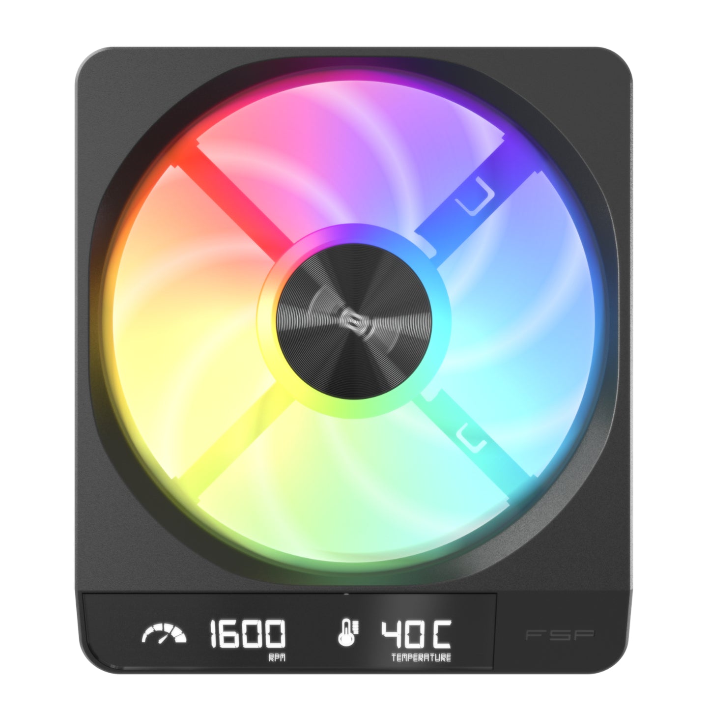 FSP ZENFAN 120mm ARGB PWM Smart Fan - Black - Stellar Technologies