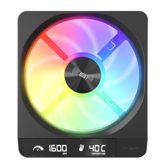 FSP ZENFAN 120mm ARGB PWM Smart Fan - Black - Stellar Technologies