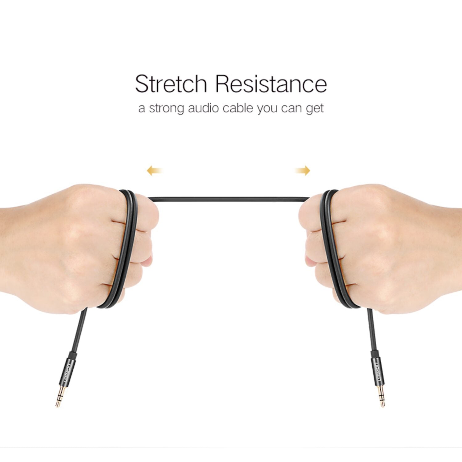 UGREEN 3.5mm Aux Cable 0.5m - Stellar Technologies