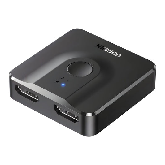 UGREEN CM217-50966 2-in-1 Bi-Directional 4K HDMI Switcher - Black - Stellar Technologies