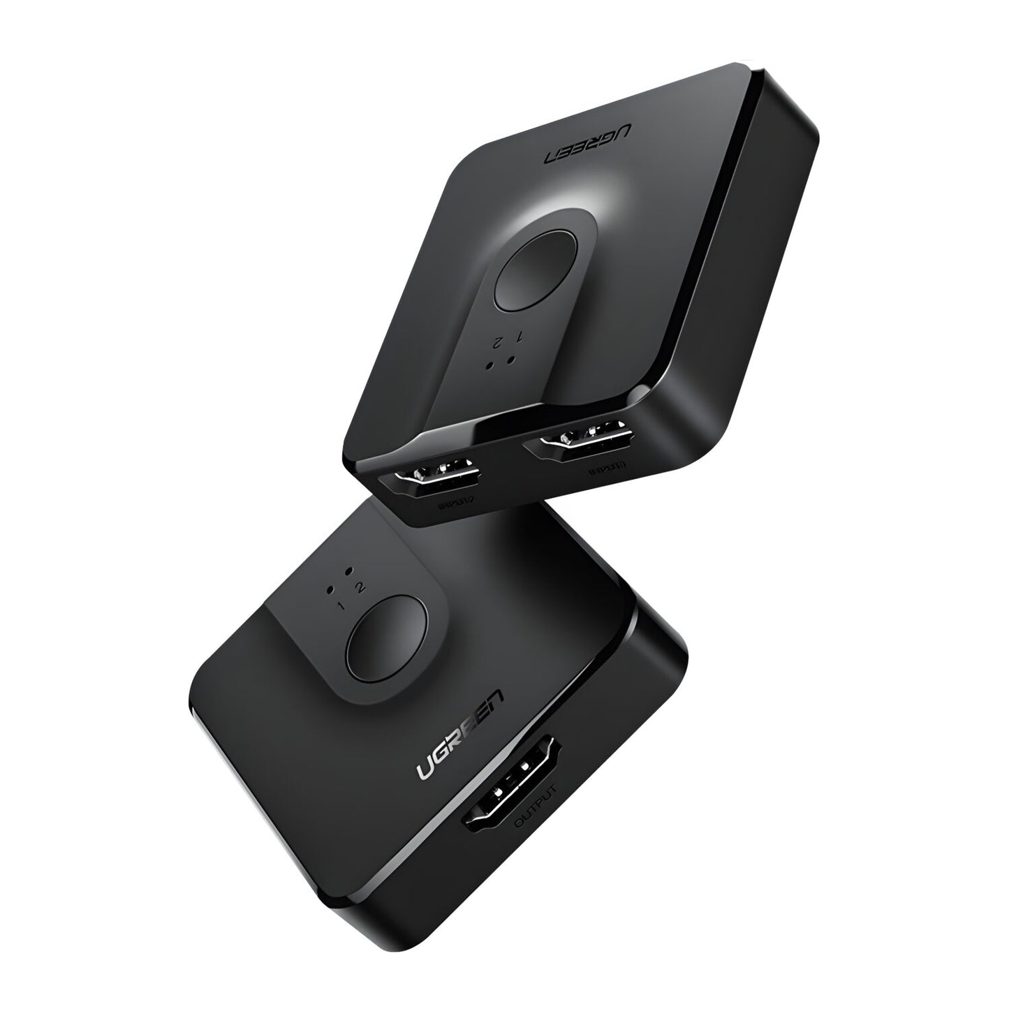 UGREEN CM217-50966 2-in-1 Bi-Directional 4K HDMI Switcher - Black - Stellar Technologies