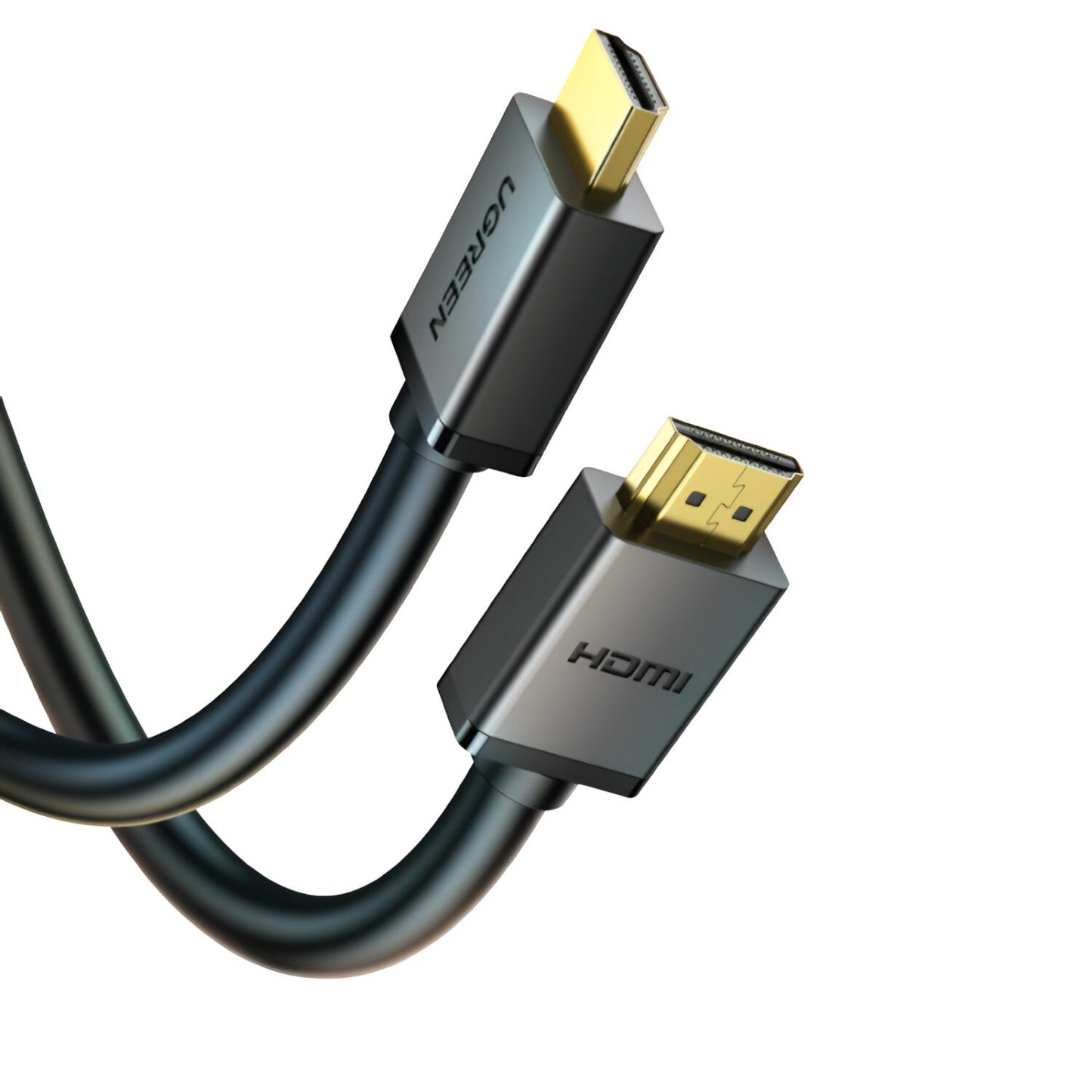 UGREEN HD104-10106 HDMI 4K Cable Male to Male Black 1m - Black - Stellar Technologies
