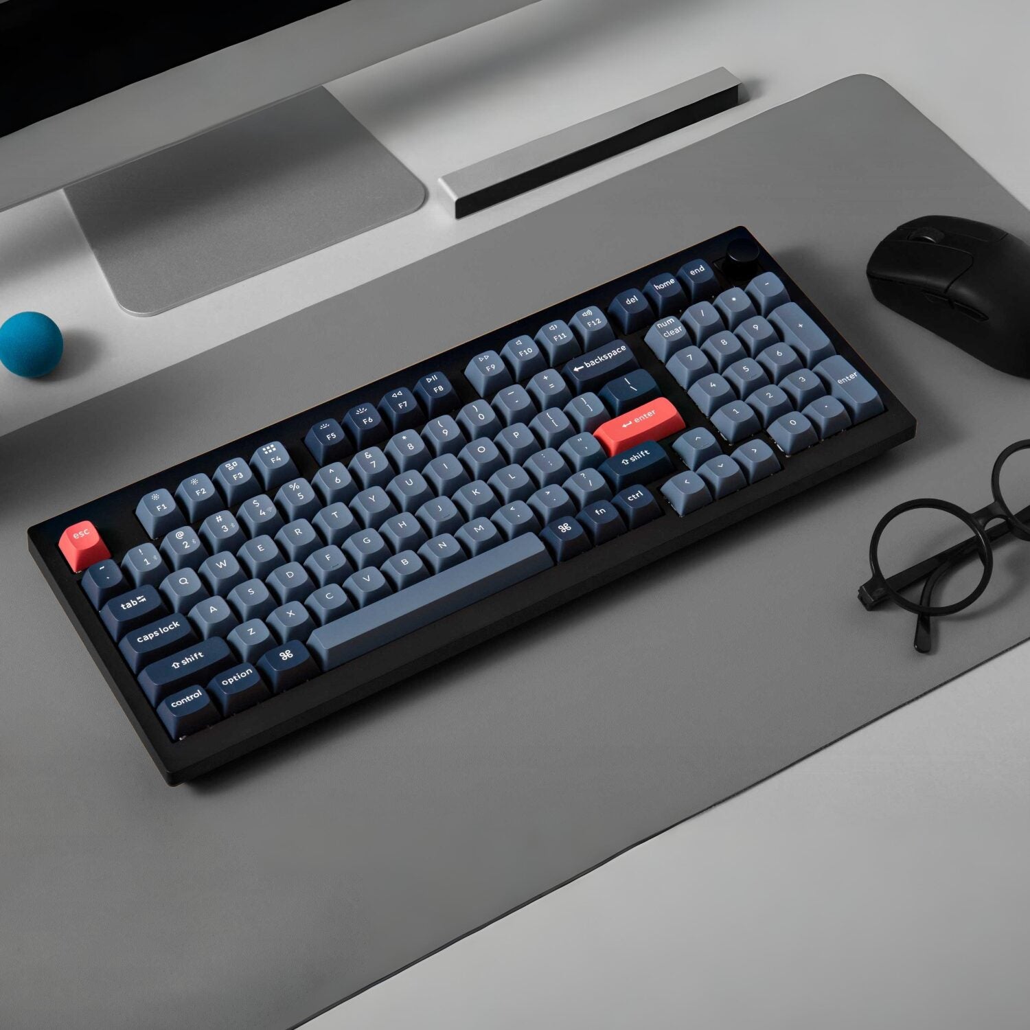 Keychron V5 Max Wireless Custom Keyboard - BROWN Switch - Stellar Technologies