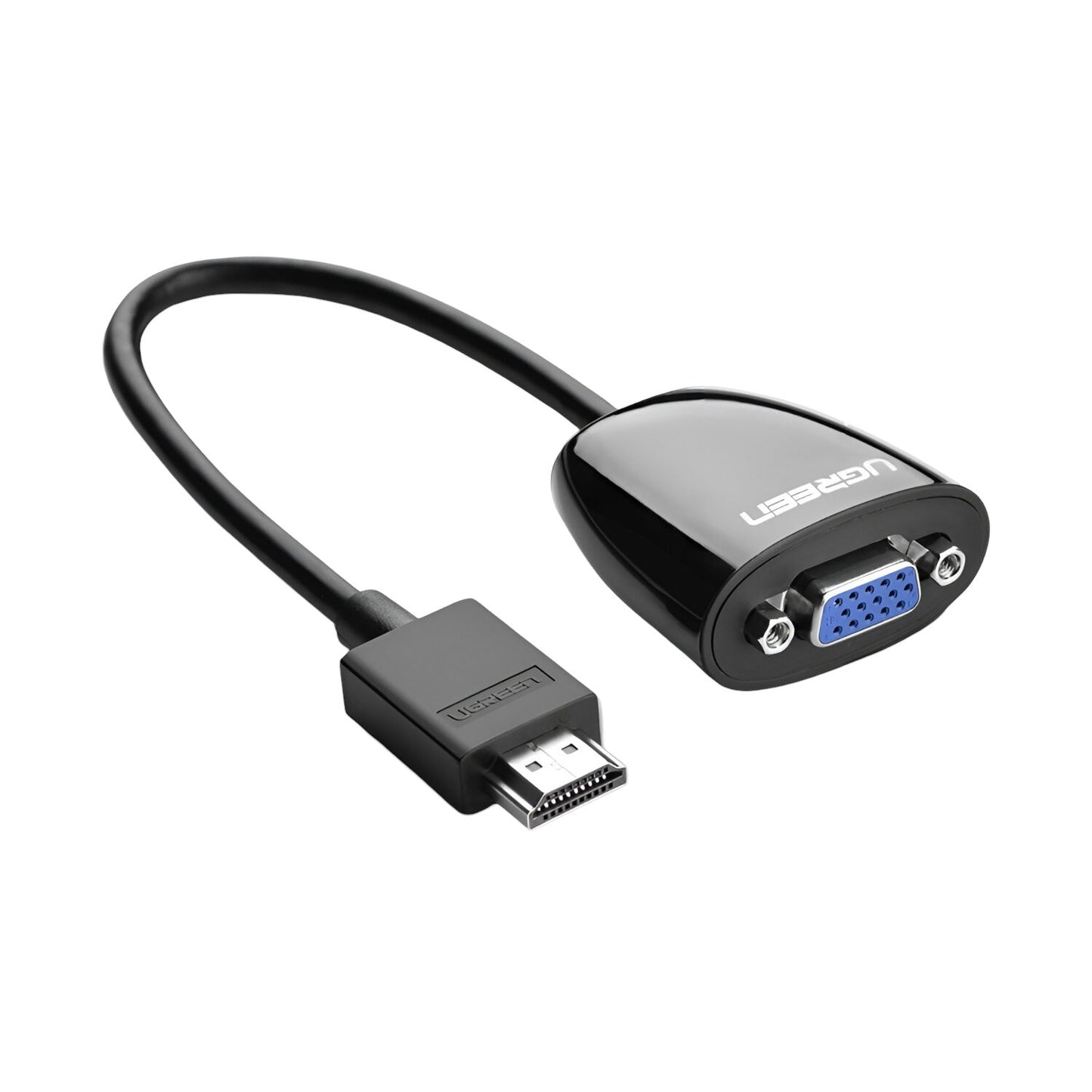 UGREEN HDMI to VGA Converter, 1080p Video Adapter - Black - Stellar Technologies