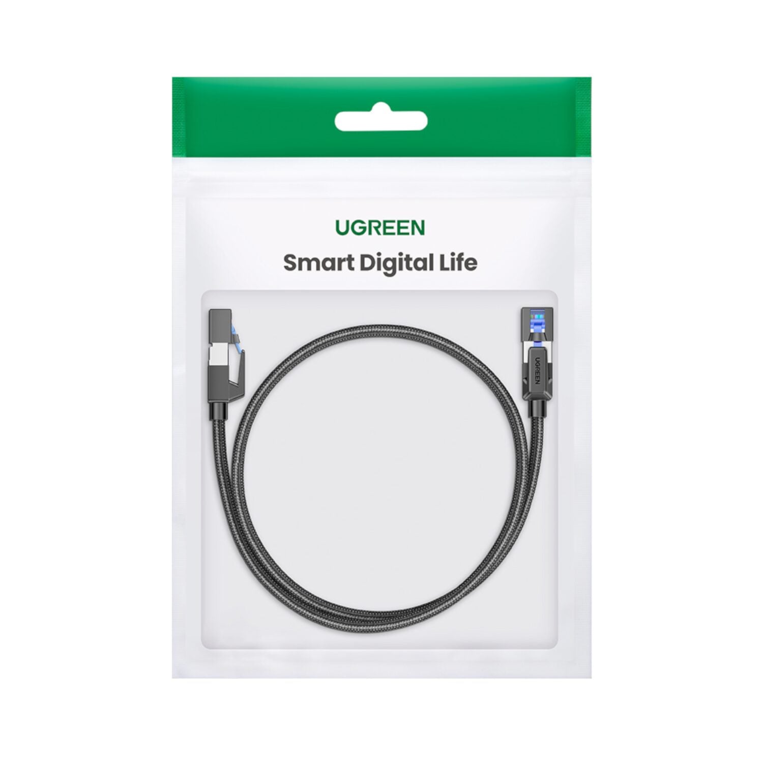UGREEN Cat8 Nylon Braided Ethernet Cable - 40Gbps with Modular Plugs - 1m - Stellar Technologies