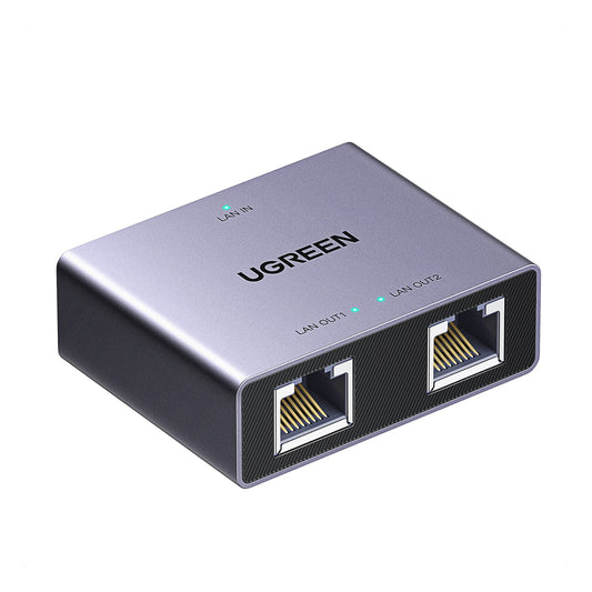 UGREEN 1-to-2 Gigabit Ethernet Splitter, 1000Mbps LAN Network Adapter - Stellar Technologies