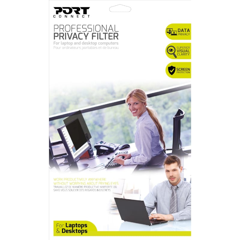 Port Connect 2D 4/3 Professional Privacy Filter 13.3" - Stellar Technologies