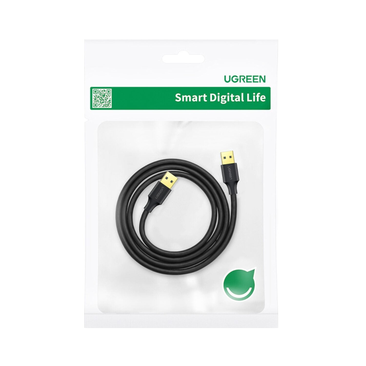 UGREEN USB 3.0 Male to Male Cable, with 5Gbps Data Transfer - 2m - Stellar Technologies