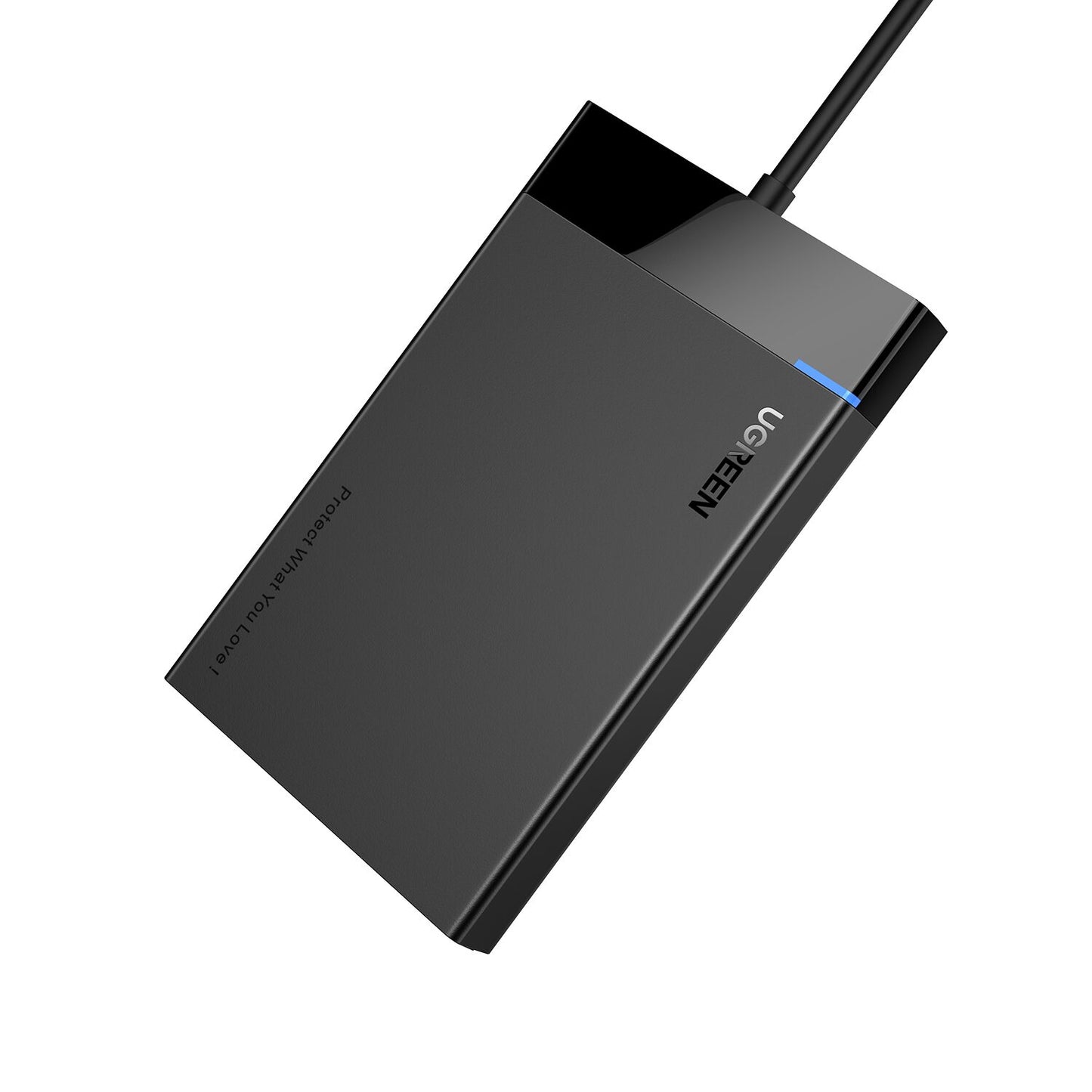 UGREEN USB 3.0 to 2.5” SATA Hard Drive Enclosure (Non-Detachable Cable) - Stellar Technologies