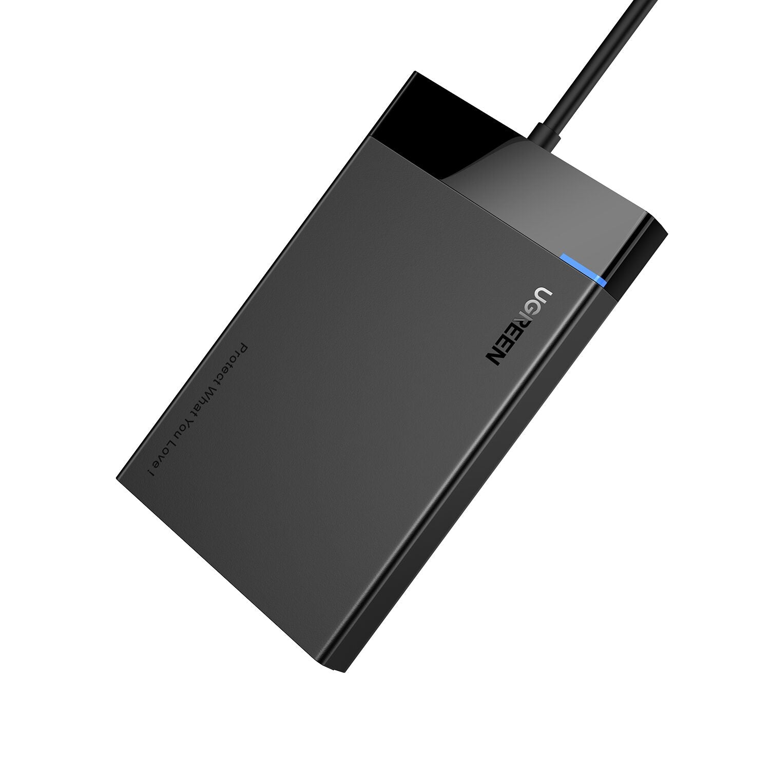 UGREEN USB 3.0 to 2.5” SATA Hard Drive Enclosure (Non-Detachable Cable) - Stellar Technologies